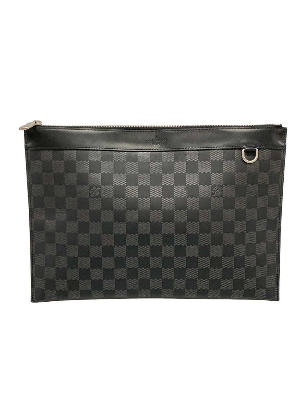 Louis Vuitton Pochette Discovery Black #371743L84B